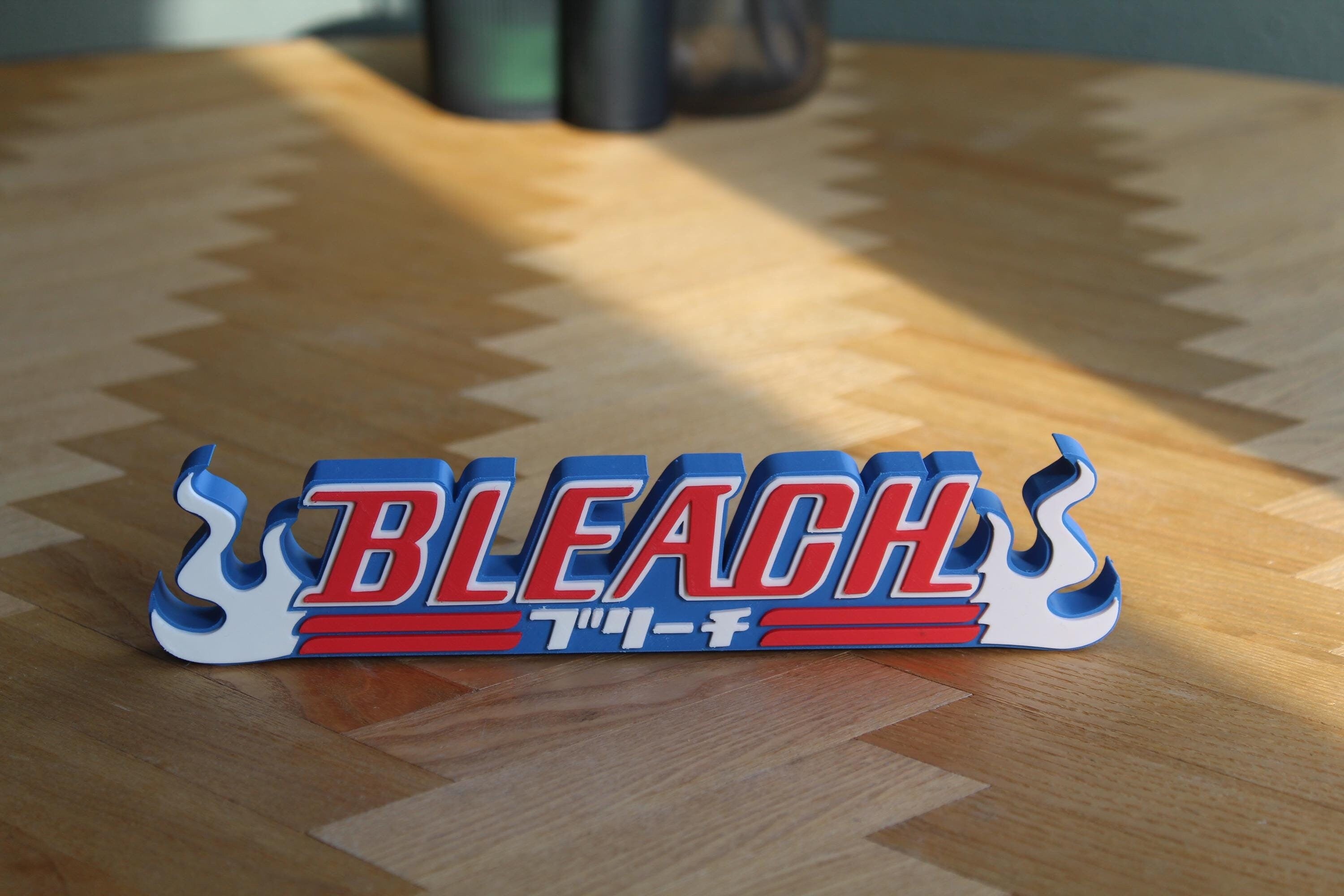 Bleach Logo | Ichigo Kurosaki | Shinigami Symbol | Anime | 3D Druck Figur