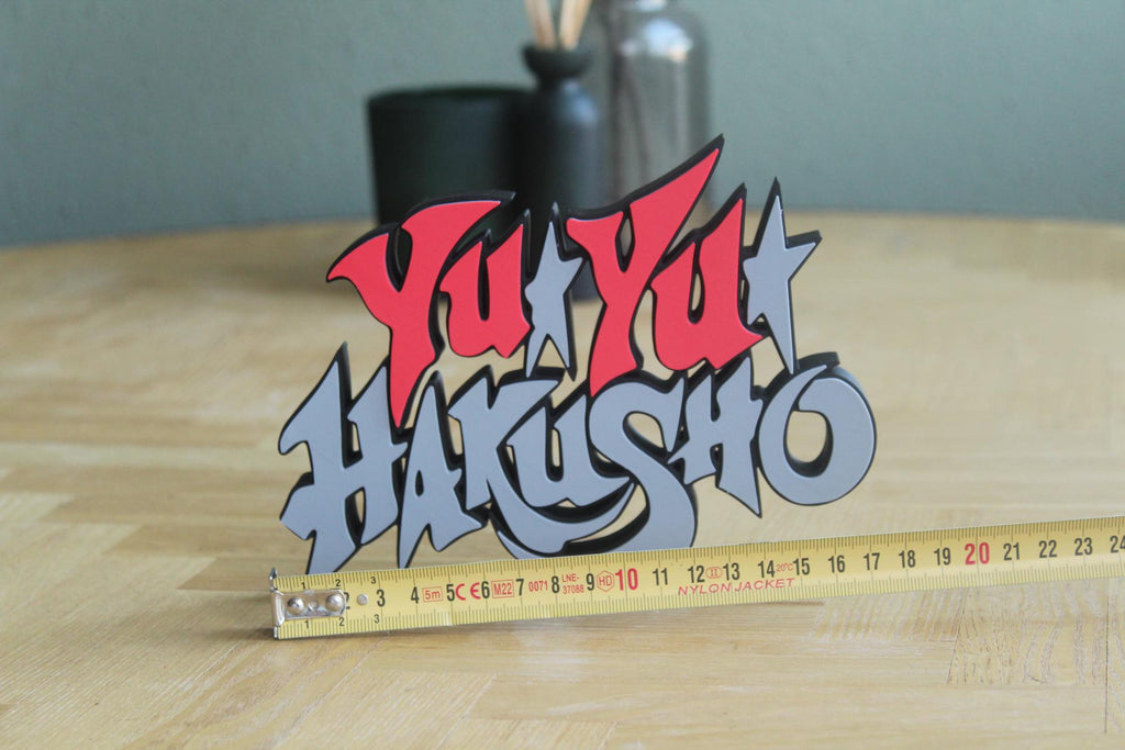 Yu Yu Hakusho Logo | Yusuke Urameshi | Anime | Manga | Action | 3D Druck Logo
