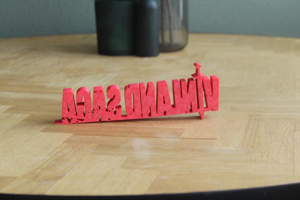 Vinland Saga Logo | Thorfinn | Askeladd | Anime | Manga | Wikinger | 3D Druck Logo