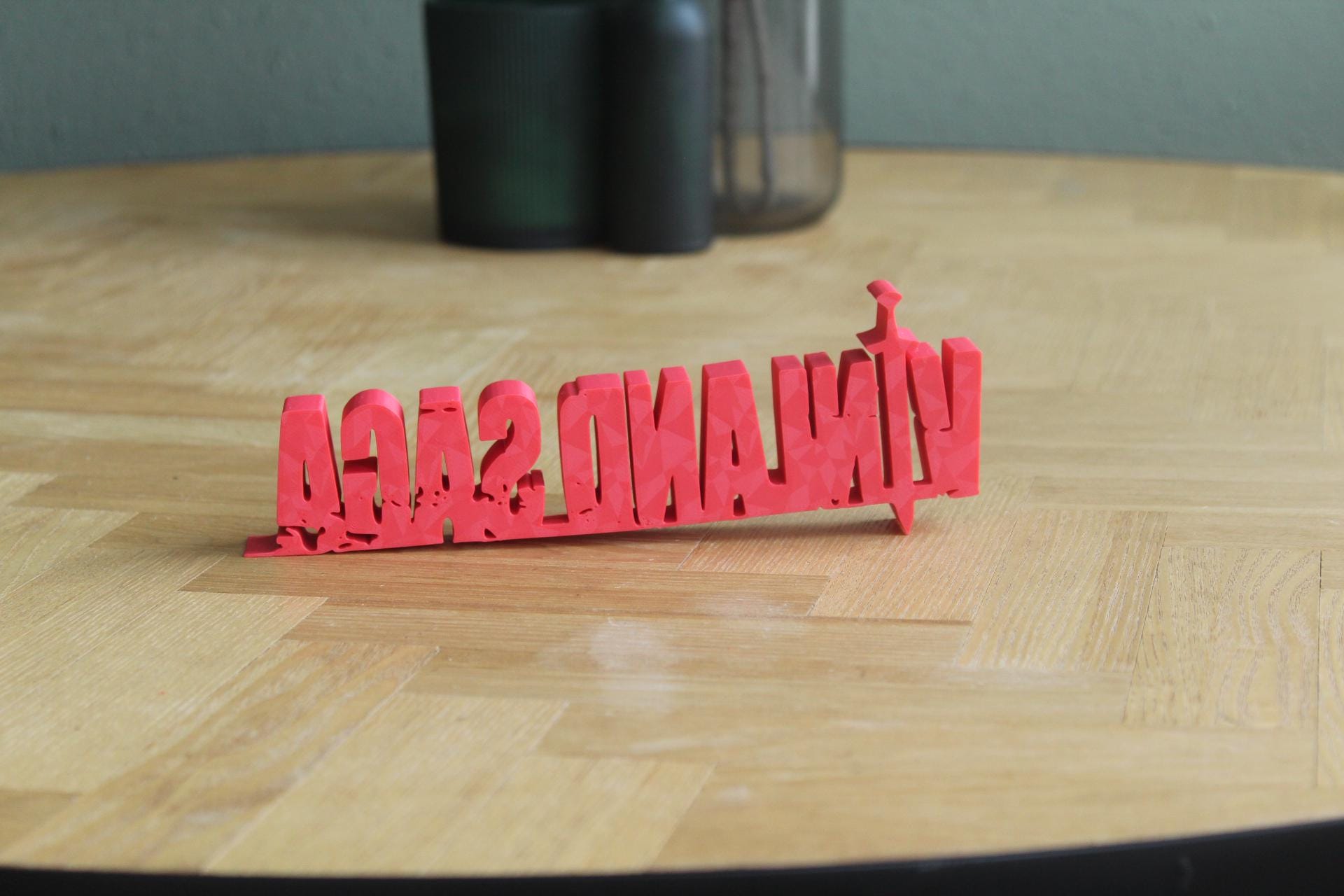 Vinland Saga Logo | Thorfinn | Askeladd | Anime | Manga | Wikinger | 3D Druck Logo