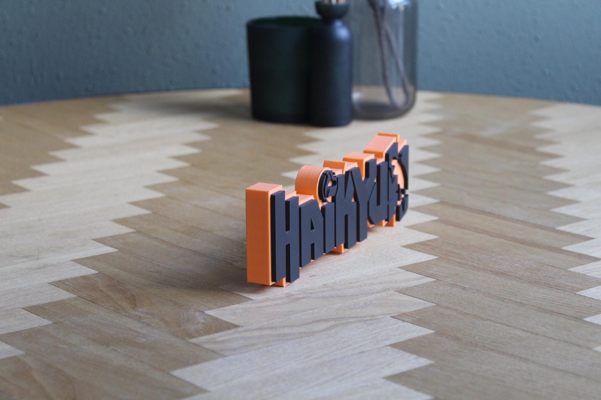 Haikyuu Logo | Shoyo Hinata | Volleyball | Anime | Manga | 3D Druck Logo