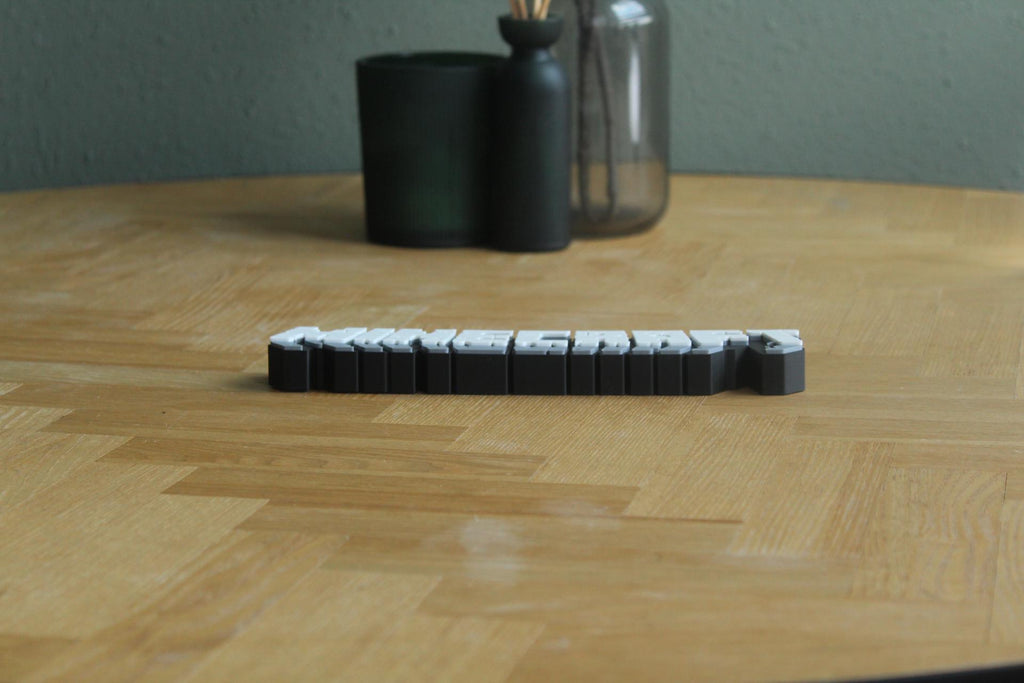 Minecraft Logo | Steve | Creeper | Sandbox | Videospiel | 3D Druck Logo