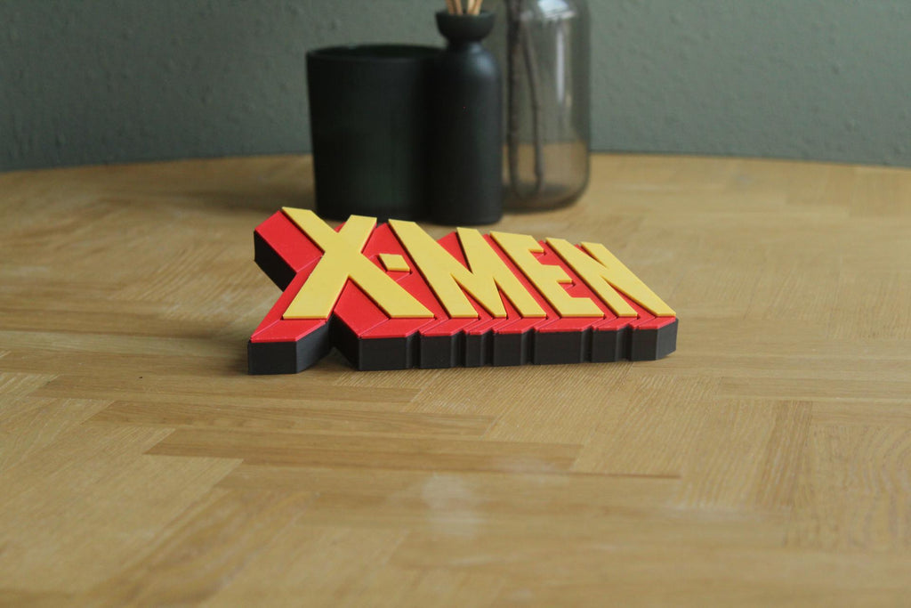 X-Men Logo | Wolverine | Superhelden | Comic | 3D Druck Logo