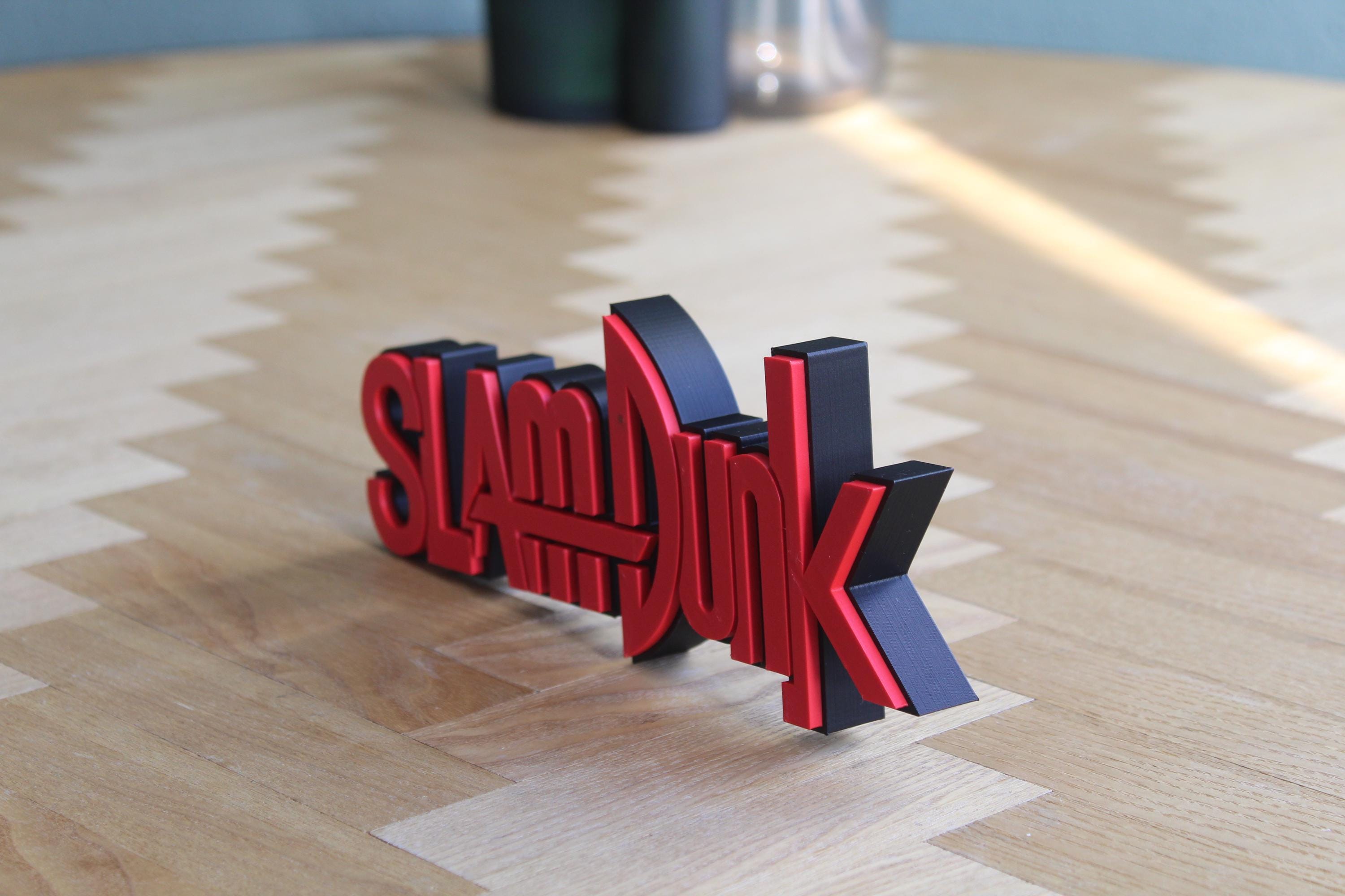 Slam Dunk Logo | Hanamichi Sakuragi | Kult-Manga Symbol | Basketball | Anime | 3D Druck Figur