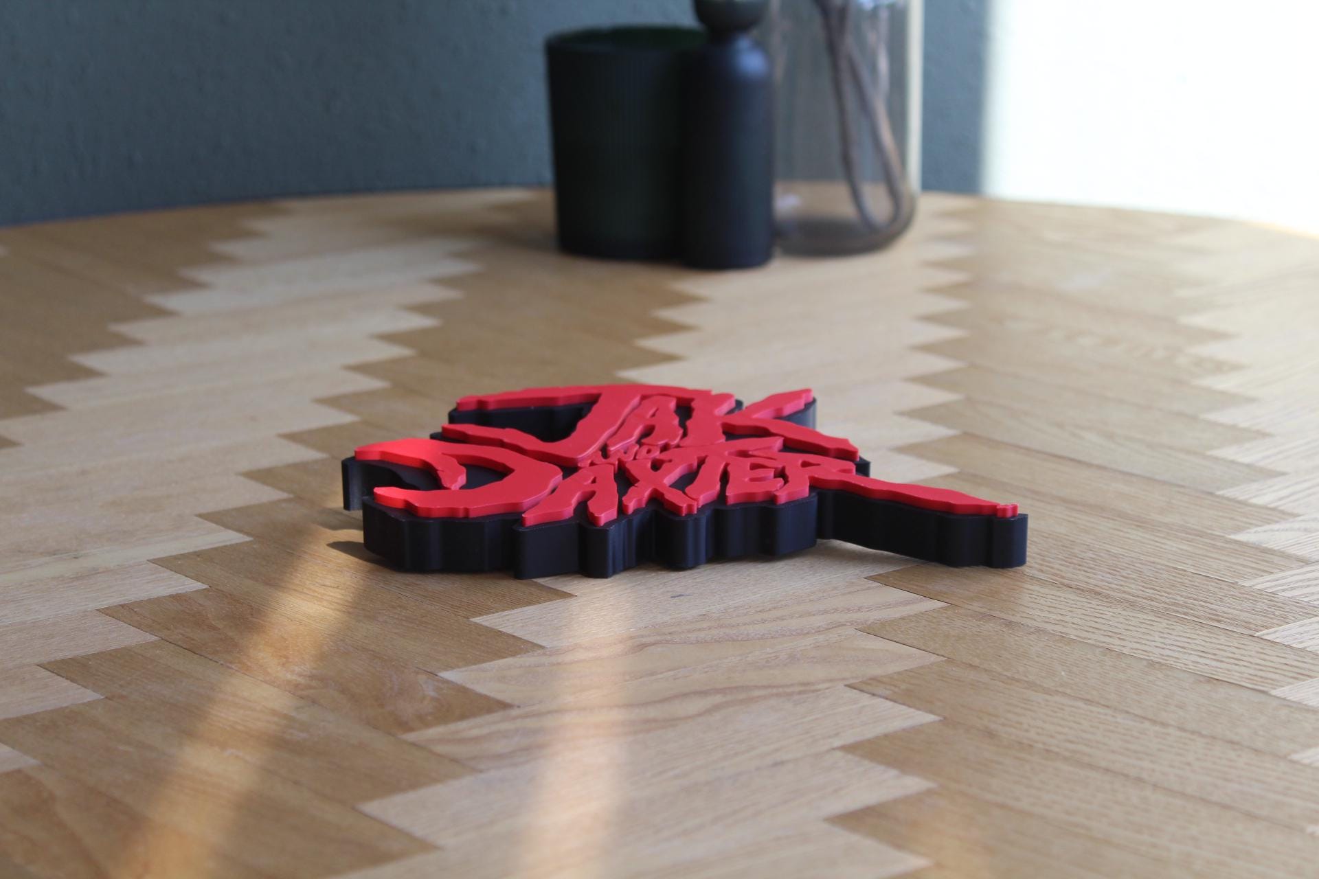 Jak and Daxter Logo | Jak | Daxter | Naughty Dog | Videospiel | Playstation | 3D Druck Figur