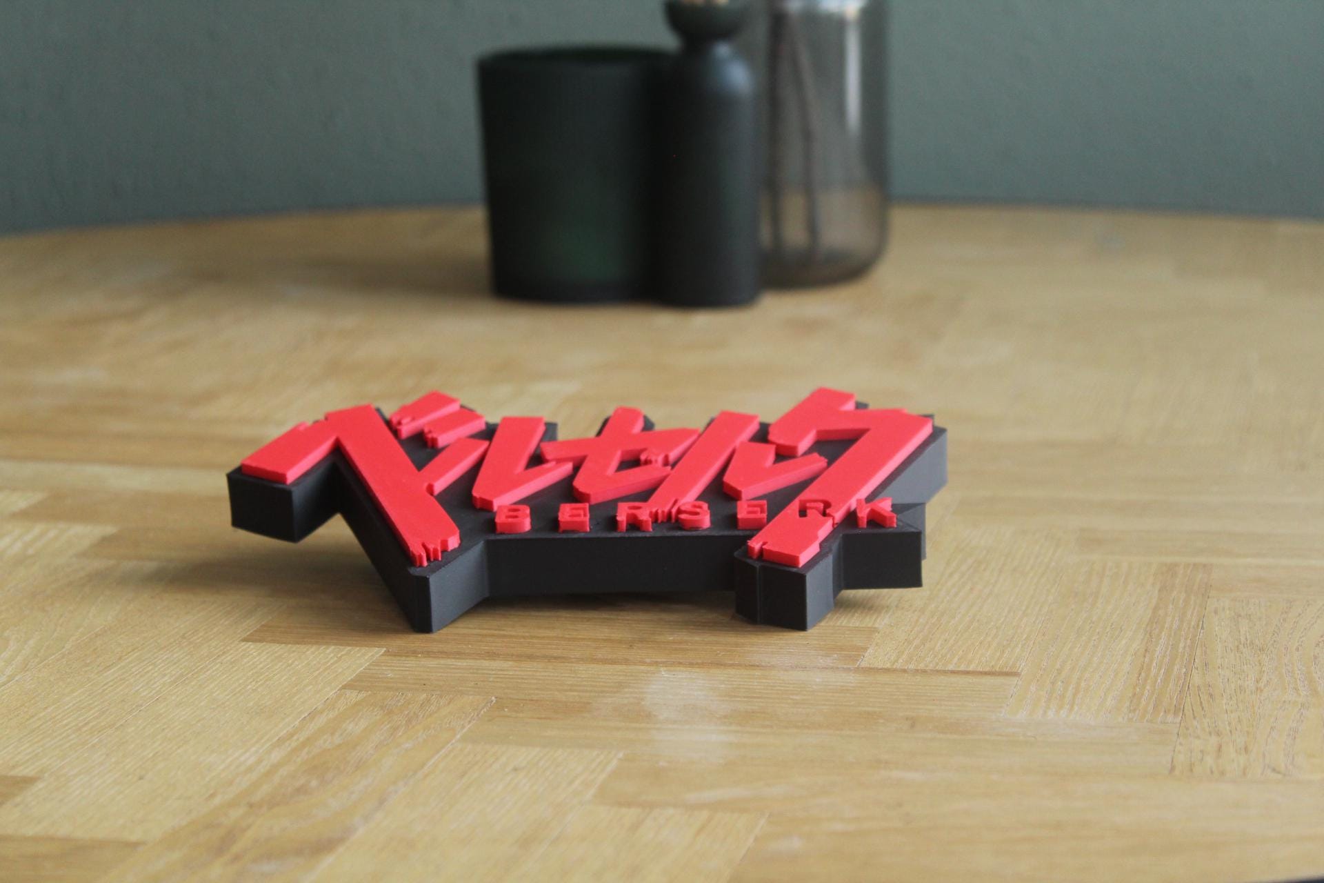 Berserk Logo | Guts | Anime | Manga | Sammlerartikel | Action | 3D Logo