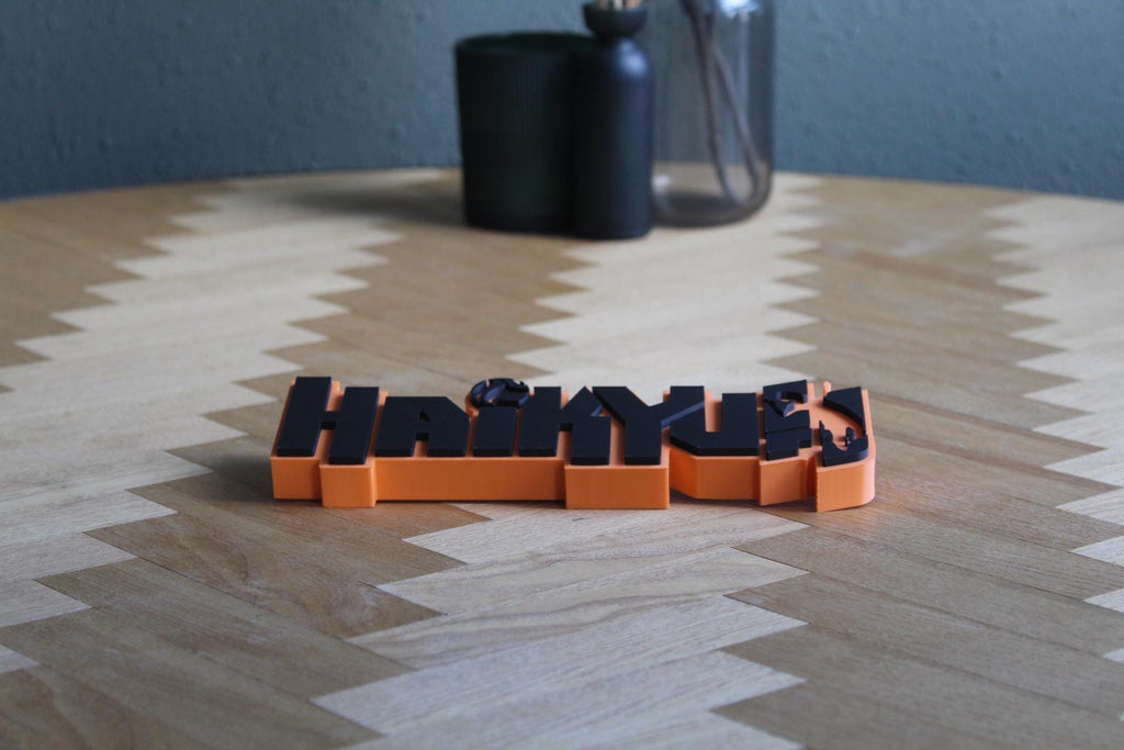 Haikyuu Logo | Shoyo Hinata | Volleyball | Anime | Manga | 3D Druck Logo