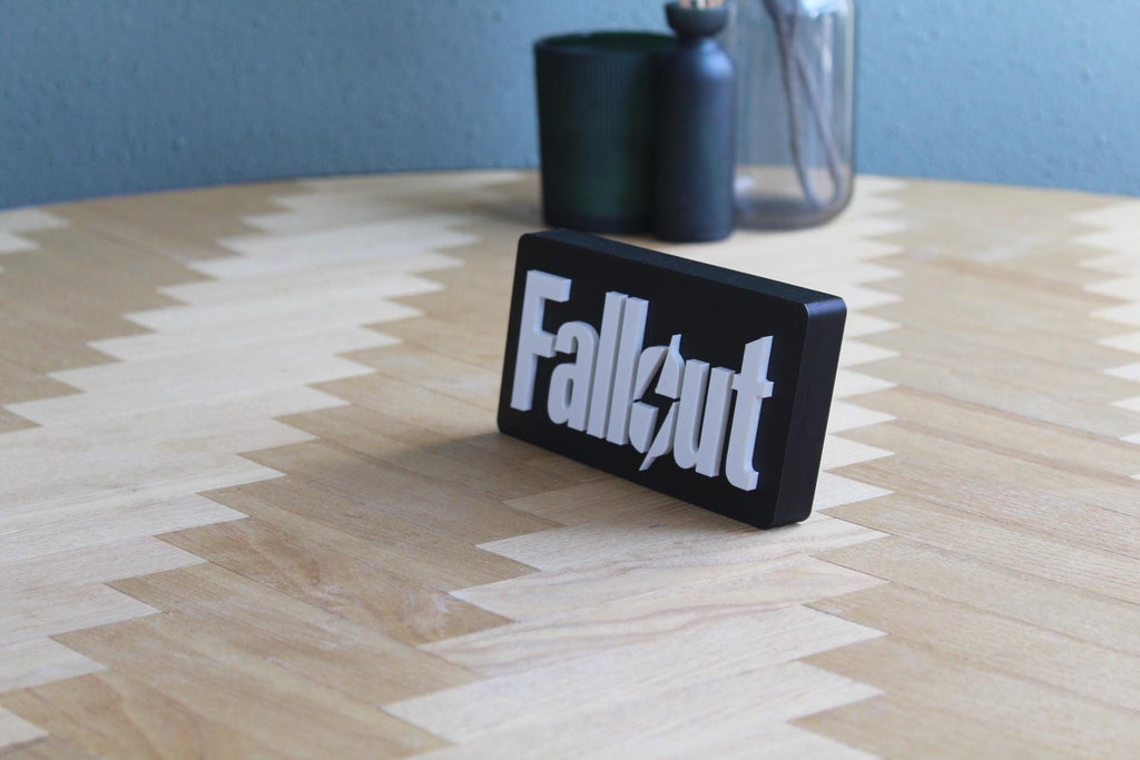 Fallout Logo | Vault Boy | Playstation | Nuka-Cola | Pip-Boy | RPG | 3D Druck Figur