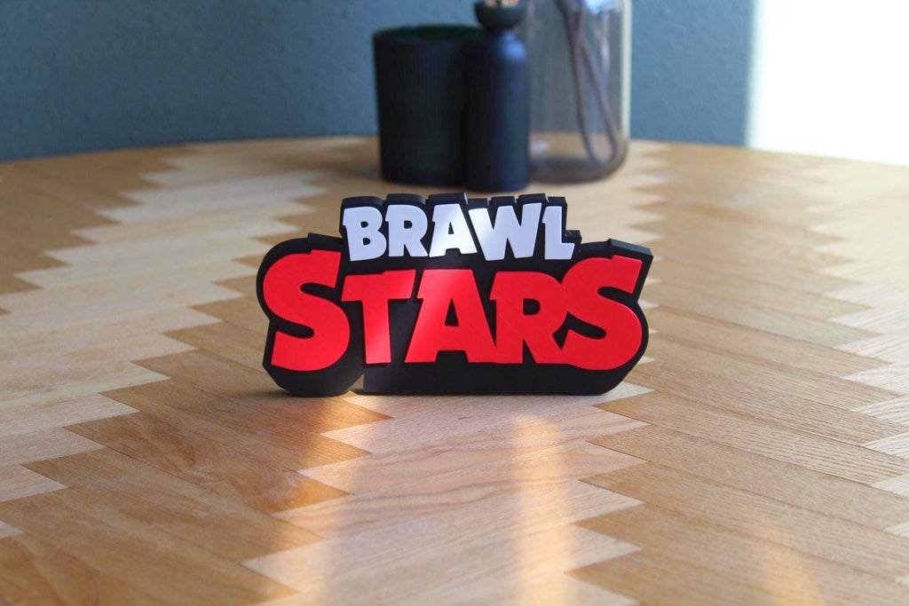 Brawl Stars Logo | Shelly | Bull | Colt | Mobile Game | 3D Druck Figur