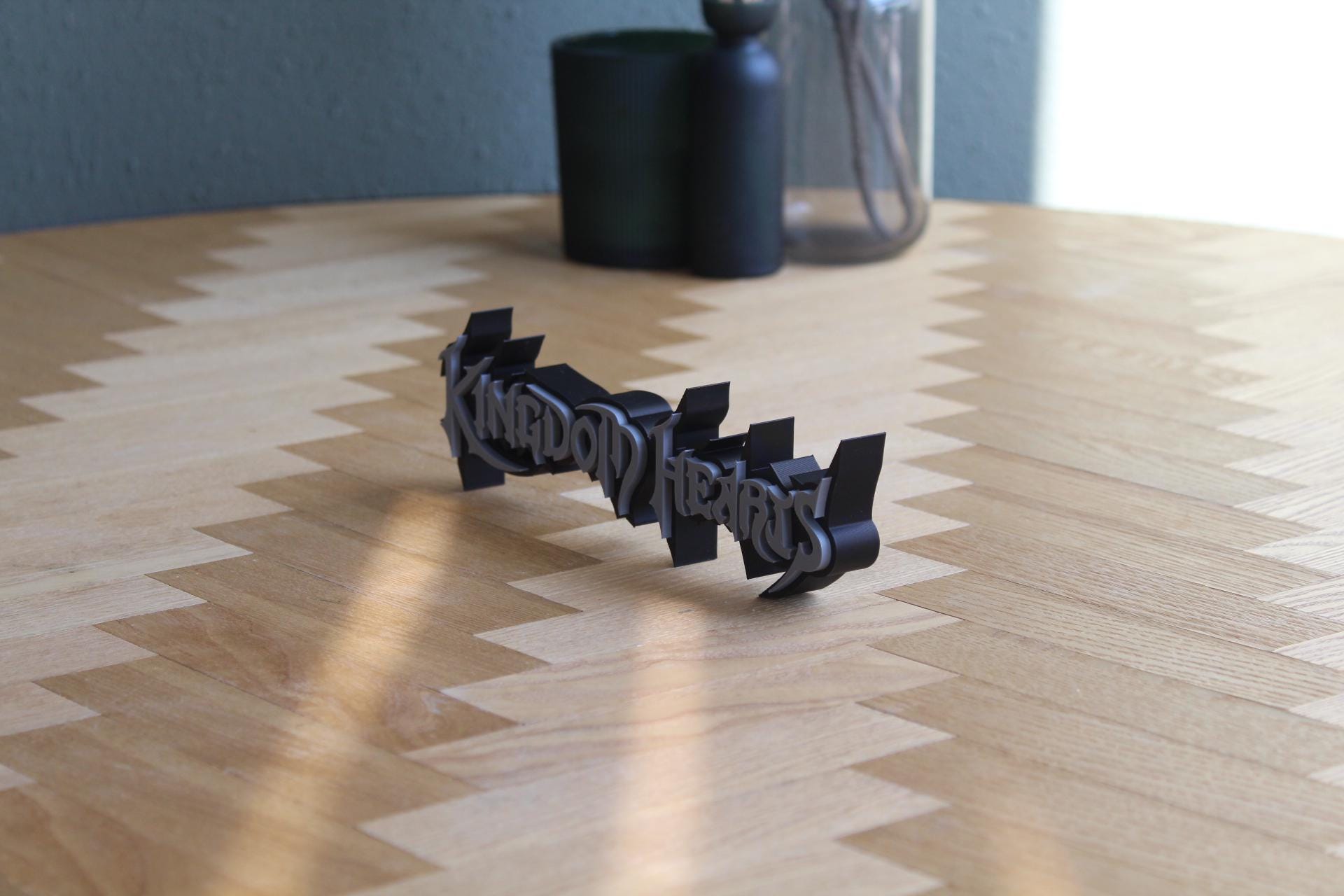 Kingdom Hearts Logo | Sora | Anime | Videospiel | Fantasy | Action-RPG | 3D Druck Figur