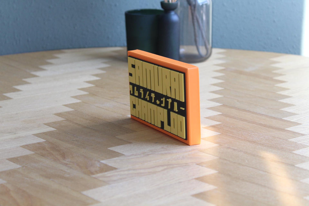 Samurai Champloo Logo | Mugen | Jin | Anime | Manga | Samurai | 3D Druck Logo