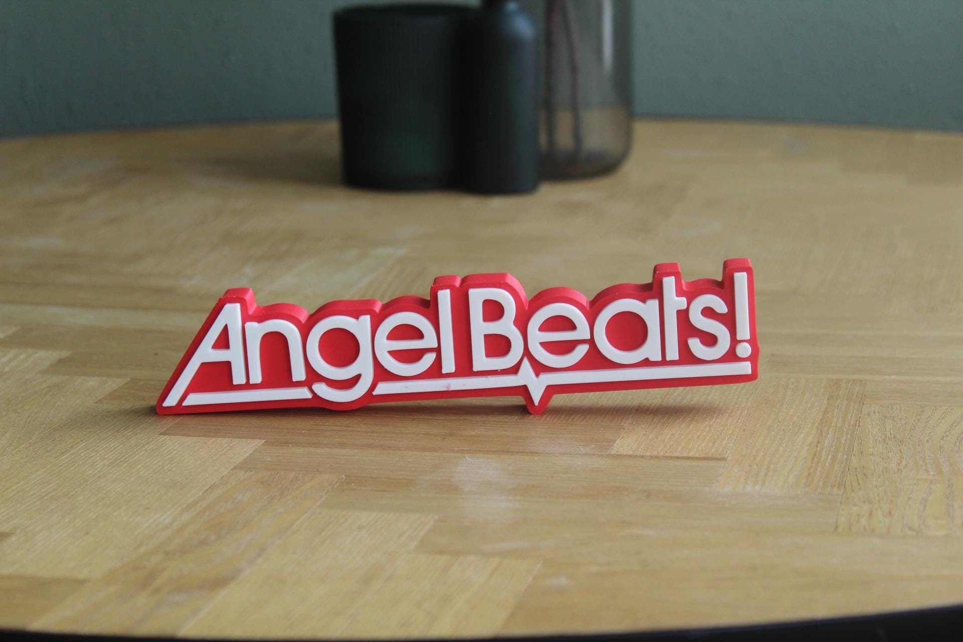Angel Beats! Logo | Otonashi | Drama | Anime| Manga | 3D Druck Logo