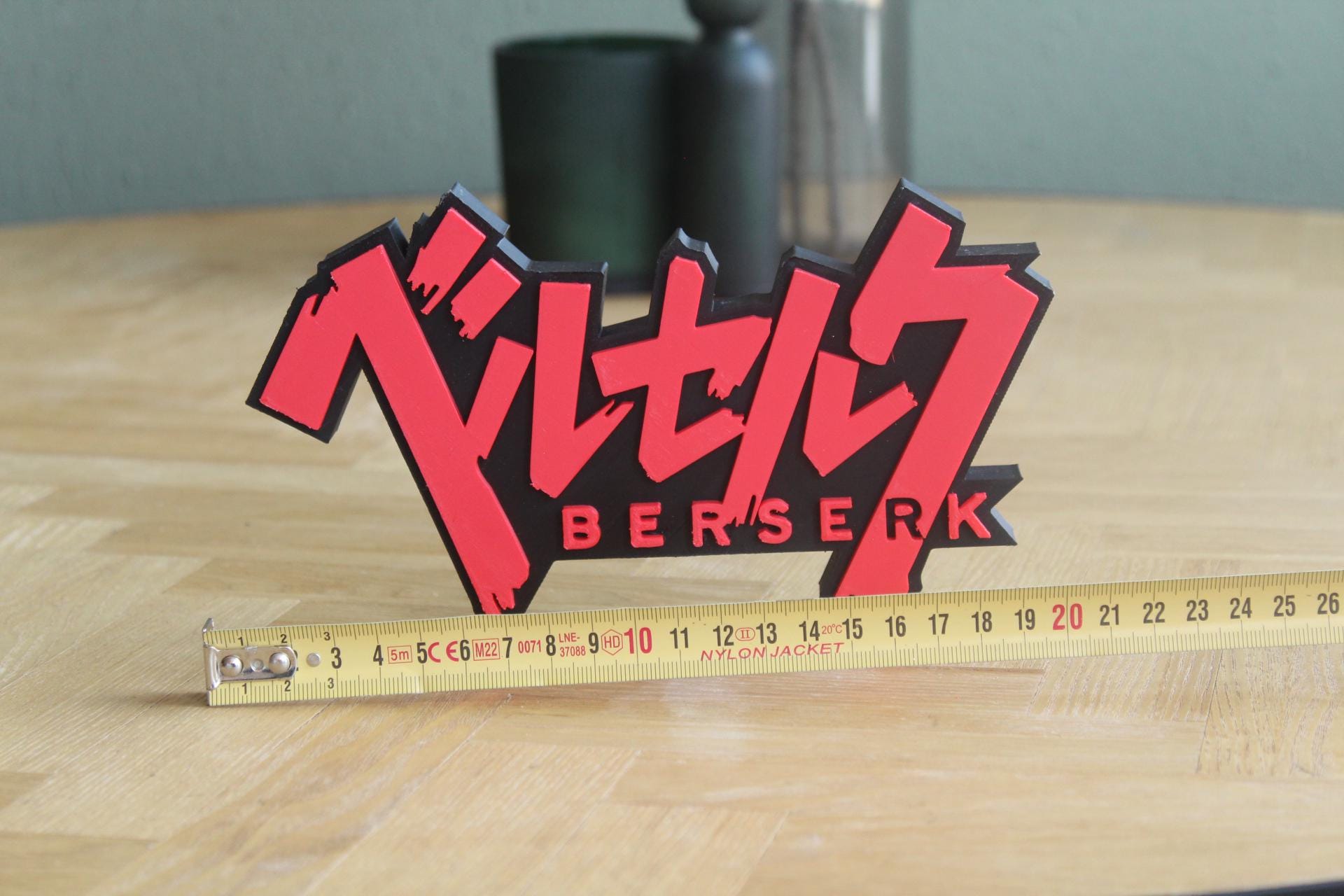 Berserk Logo | Guts | Anime | Manga | Sammlerartikel | Action | 3D Logo