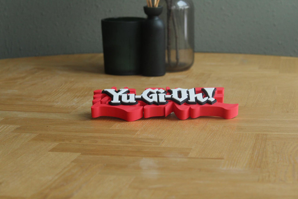 YuGiOh Logo | Yugi Muto | Anime | Manga | Spiel | Kartenspiel | 3D Druck Logo
