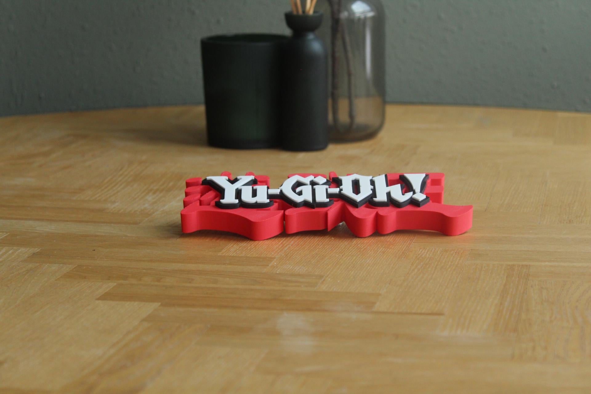 YuGiOh Logo | Yugi Muto | Anime | Manga | Spiel | Kartenspiel | 3D Druck Logo