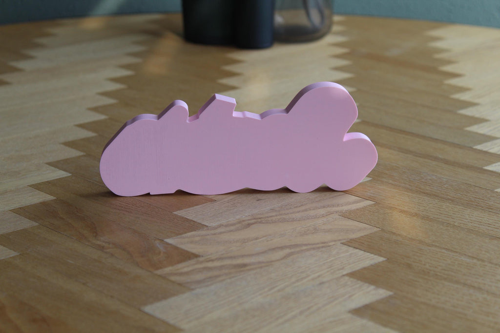 Barbie Logo | Ken | Klassische Schönheit Dekoration Schild | Wanddeko | Kultfigur Design | 3D Druck Figur