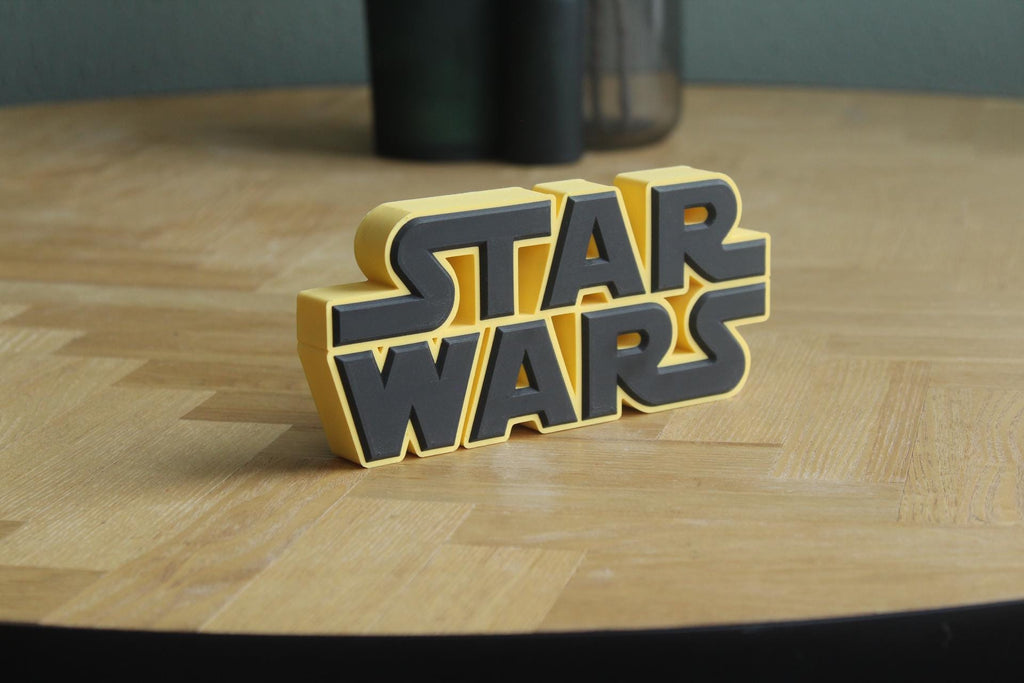 Star Wars Logo | Galaktisches Imperium | Luke Skywalker | Darth Vader | 3D Druck Logo