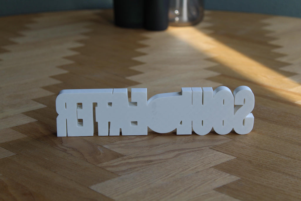 Soul Eater Logo | Maka Albarn & Soul Evans | Shinigami Symbol | Anime | 3D Druck Figur