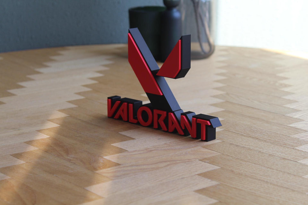 Valorant Logo | Jett | Phoenix | Sage | Taktischer Shooter | 3D Druck Figur