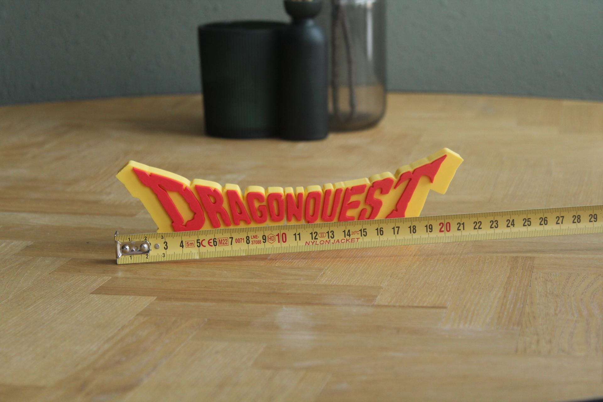 Dragon Quest Logo | Erdrick | Draque | Videospiel | JRPG | 3D Druck Logo