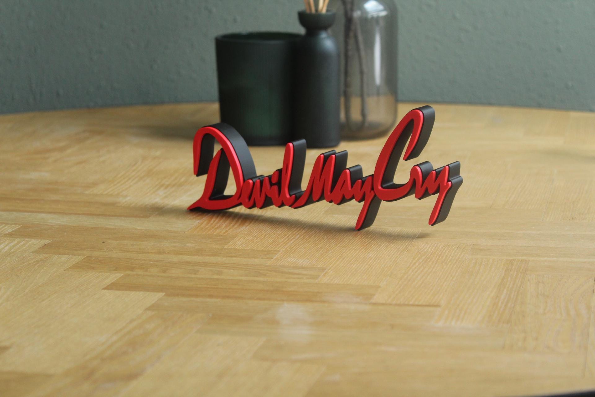 Devil May Cry Logo | Dante | Playstation| Videospiel | 3D Druck Logo