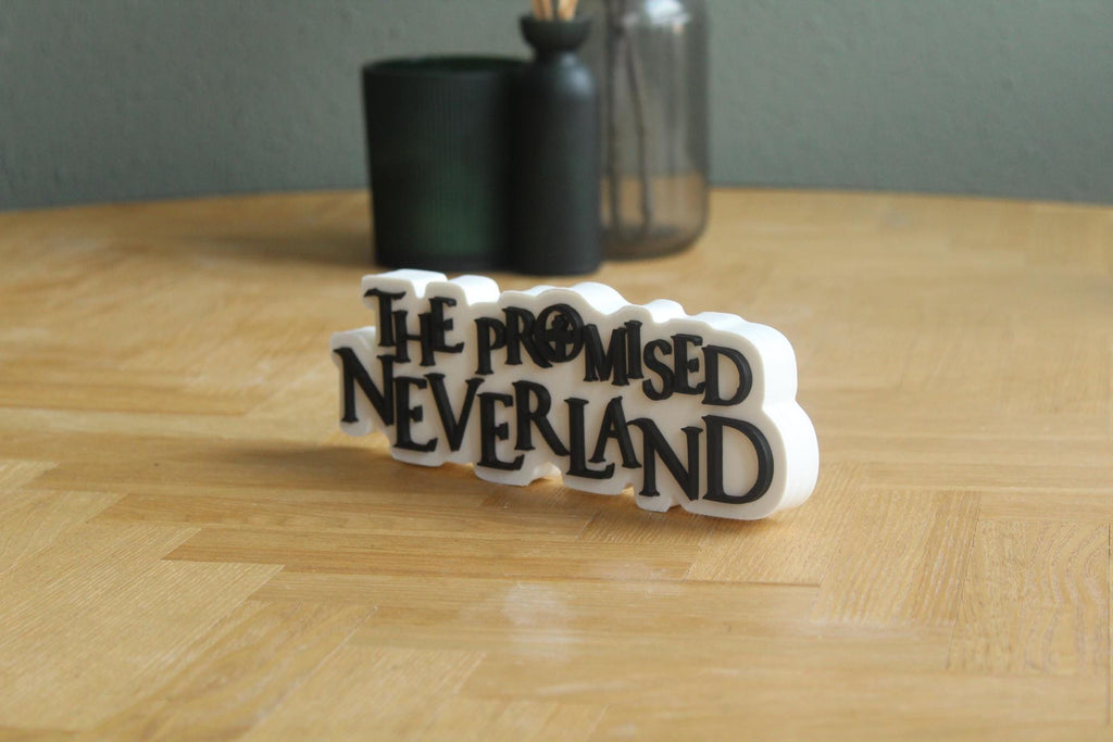 The Promised Neverland Logo | Emma | Anime| Manga | 3D Druck Logo