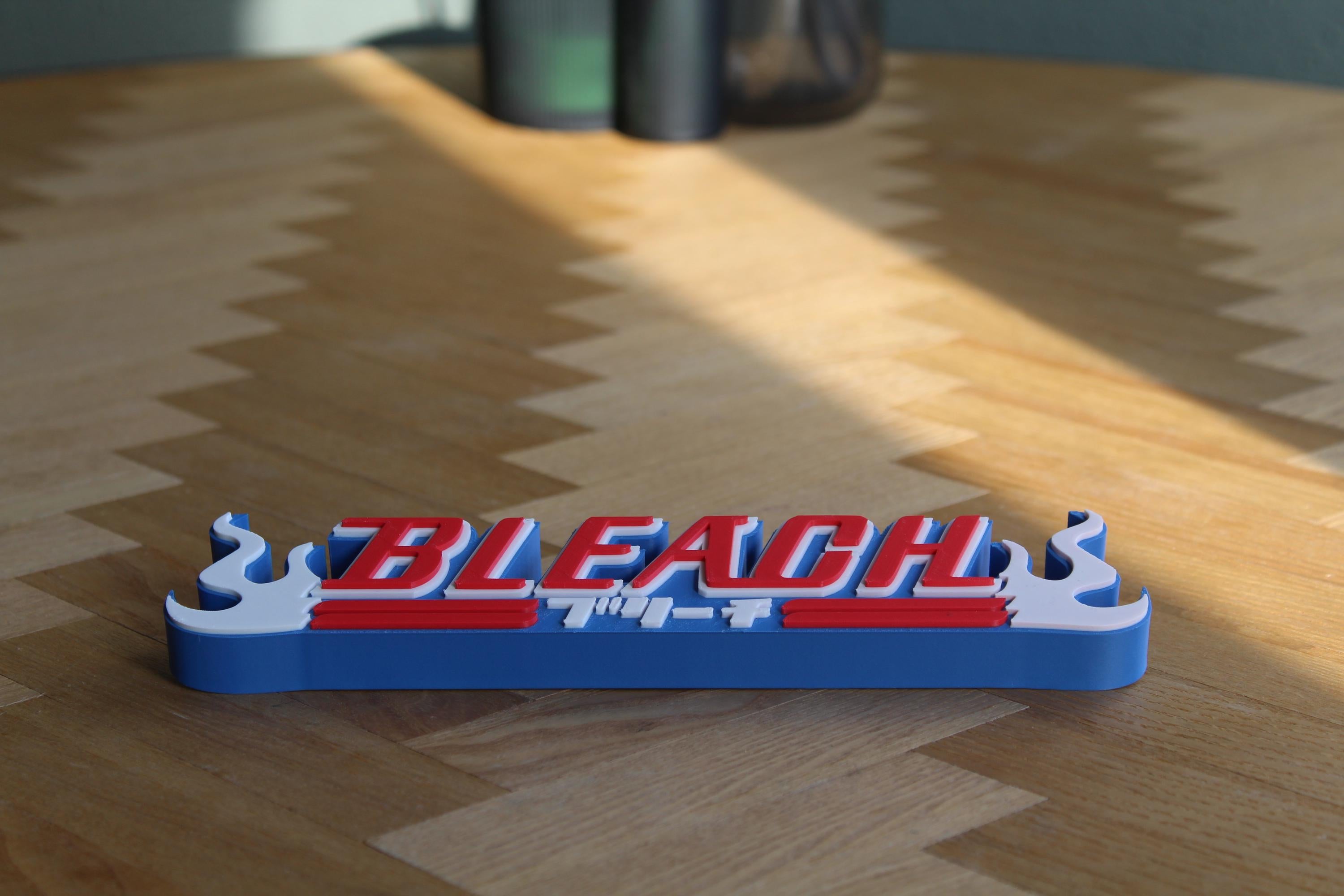 Bleach Logo | Ichigo Kurosaki | Shinigami Symbol | Anime | 3D Druck Figur