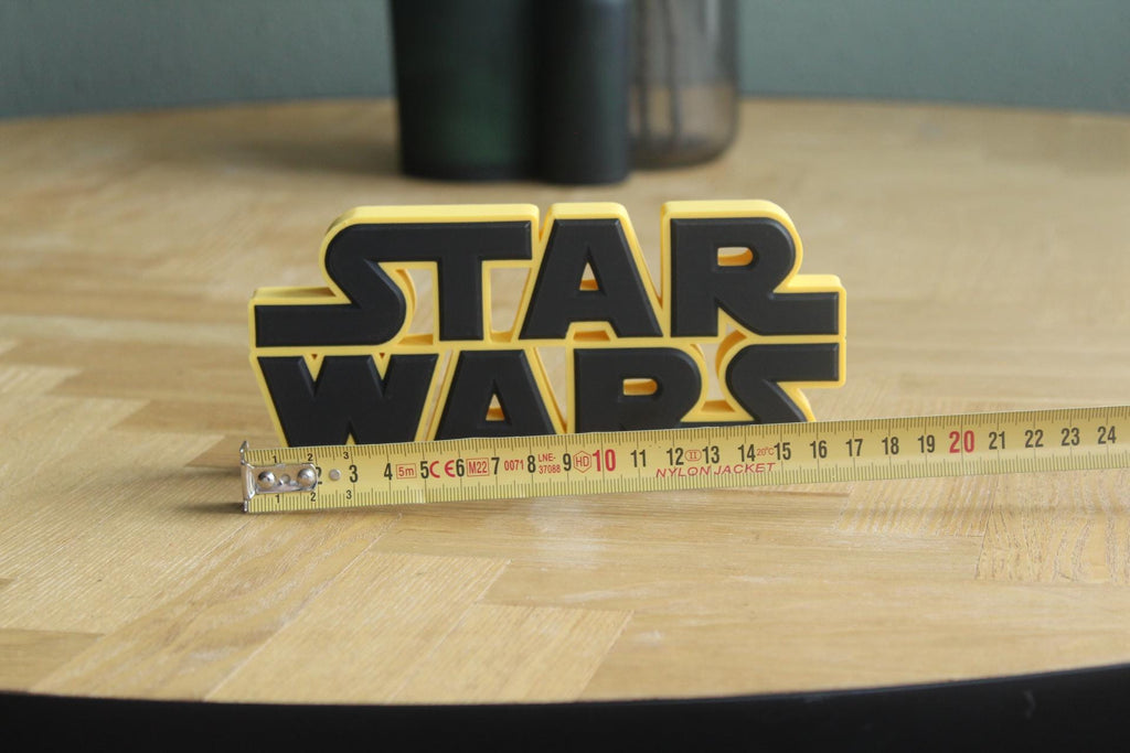 Star Wars Logo | Galaktisches Imperium | Luke Skywalker | Darth Vader | 3D Druck Logo