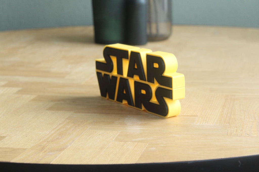 Star Wars Logo | Galaktisches Imperium | Luke Skywalker | Darth Vader | 3D Druck Logo