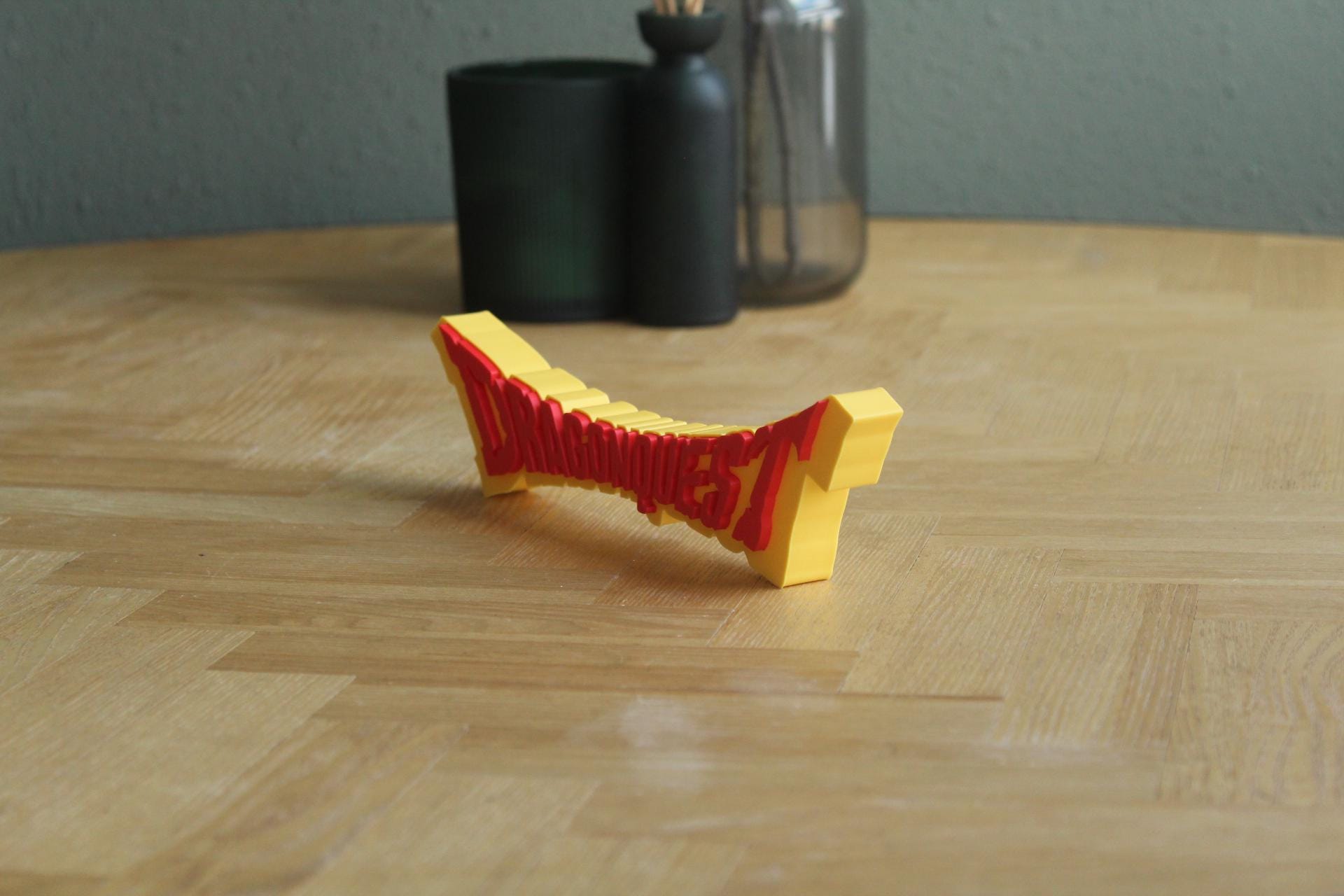 Dragon Quest Logo | Erdrick | Draque | Videospiel | JRPG | 3D Druck Logo