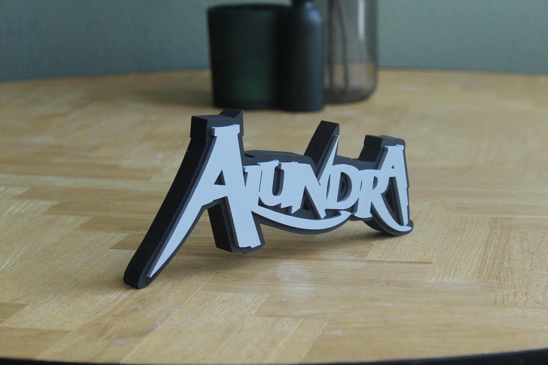 Alundra Logo | Alundra | JRPG | Playstation | Fantasy | 3D Druck Logo