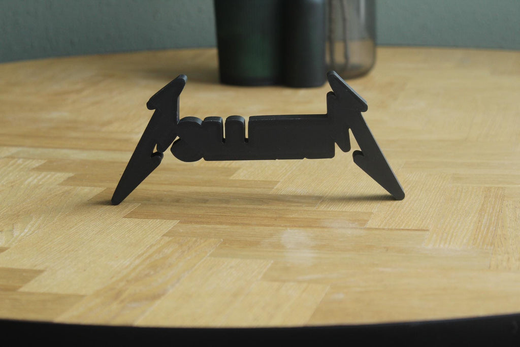 Metallica Logo | Heavy Metal | Rock Band | Musik | 3D Druck Logo