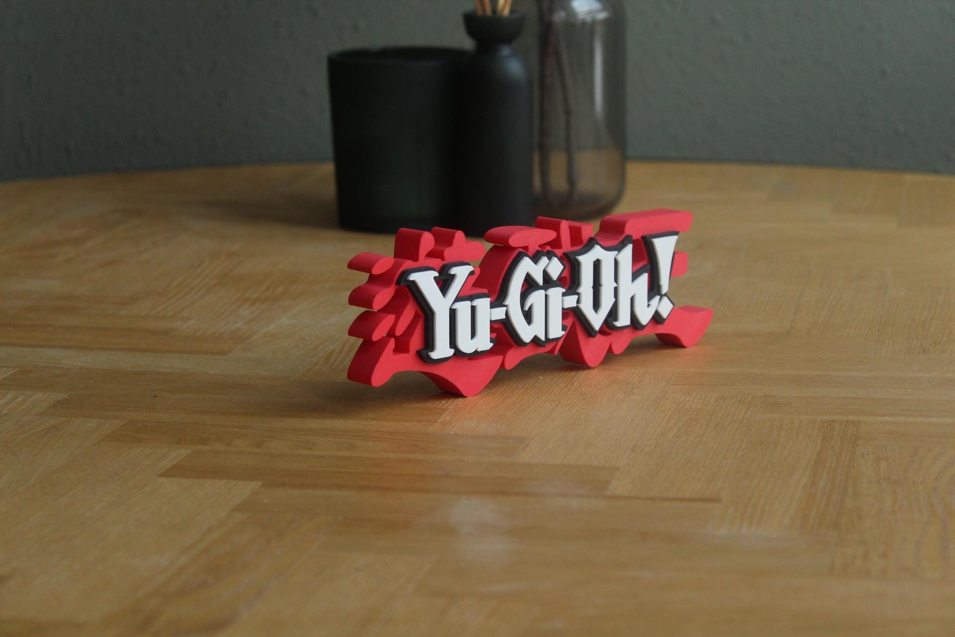 YuGiOh Logo | Yugi Muto | Anime | Manga | Spiel | Kartenspiel | 3D Druck Logo