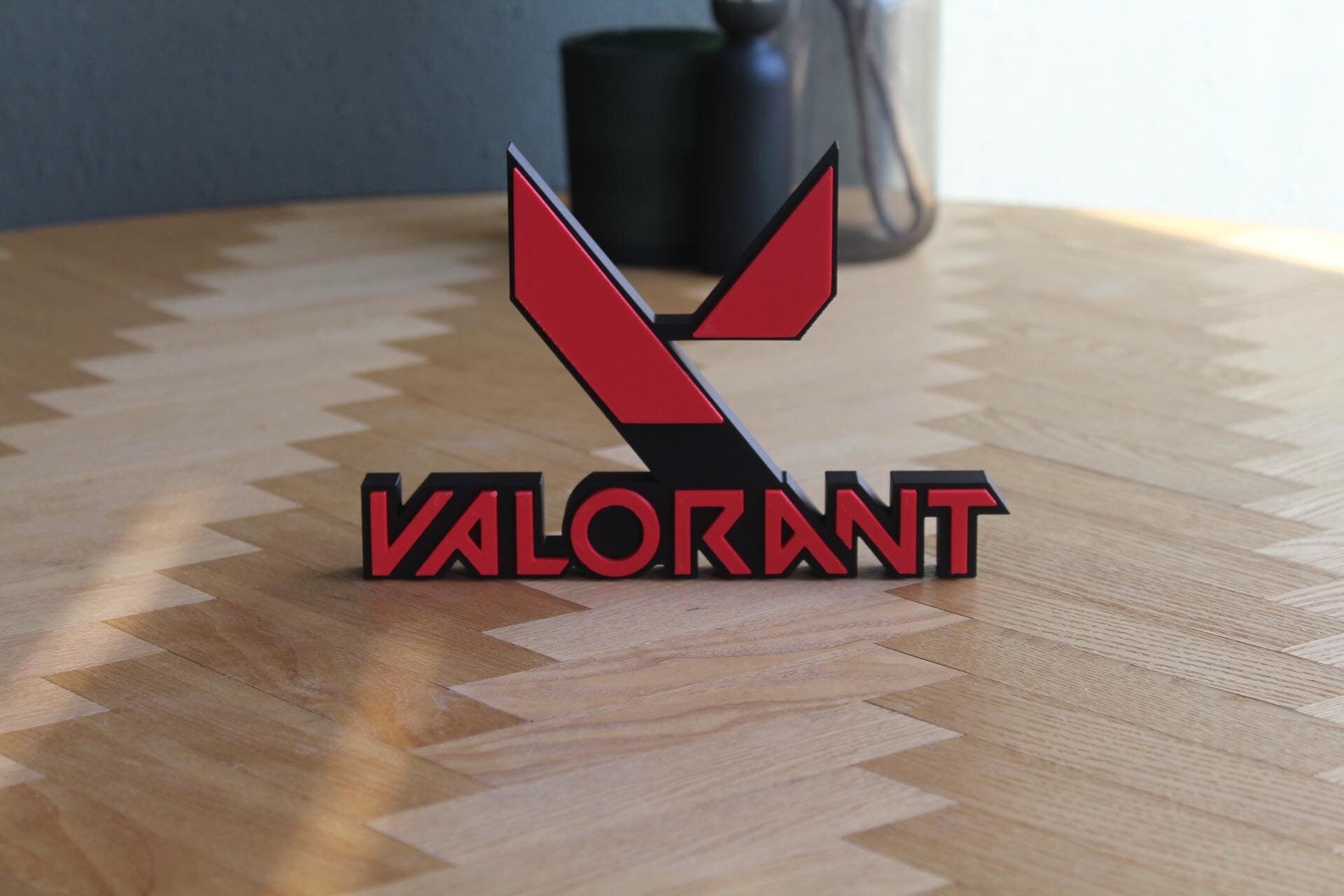 Valorant Logo | Jett | Phoenix | Sage | Taktischer Shooter | 3D Druck Figur