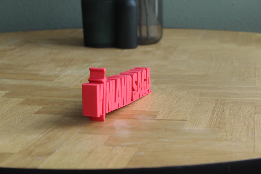 Vinland Saga Logo | Thorfinn | Askeladd | Anime | Manga | Wikinger | 3D Druck Logo