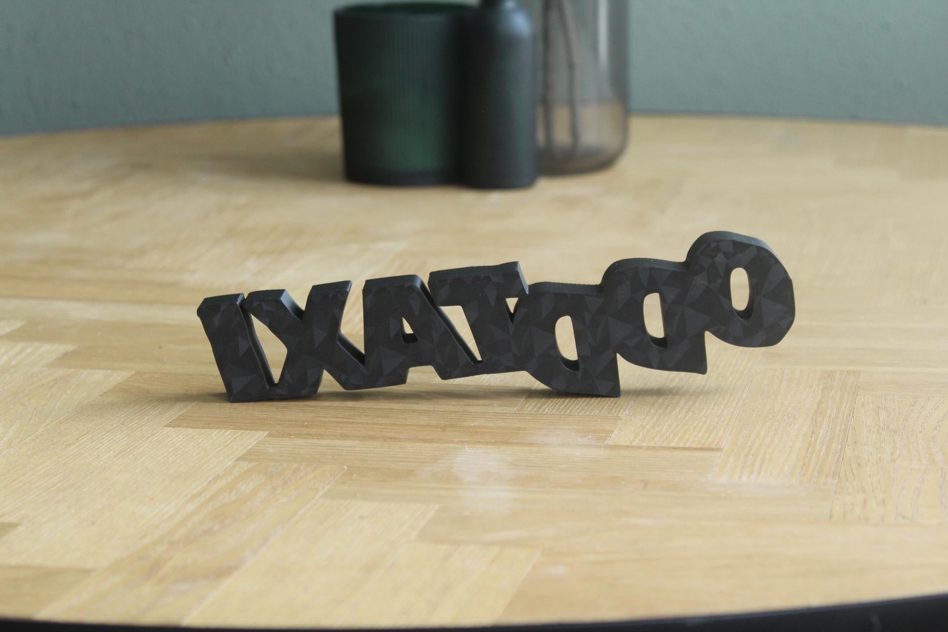 OddTaxi Logo | Odokawa | Shirakawa | Mystery Anime | Manga | Noir | 3D Druck Logo