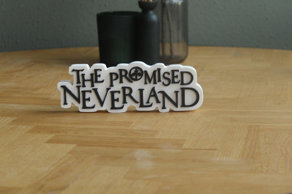 The Promised Neverland Logo | Emma | Anime| Manga | 3D Druck Logo