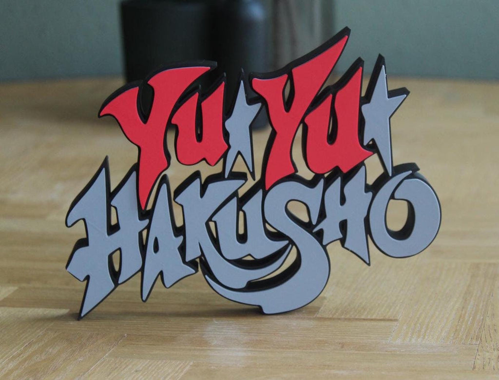 Yu Yu Hakusho Logo | Yusuke Urameshi | Anime | Manga | Action | 3D Druck Logo