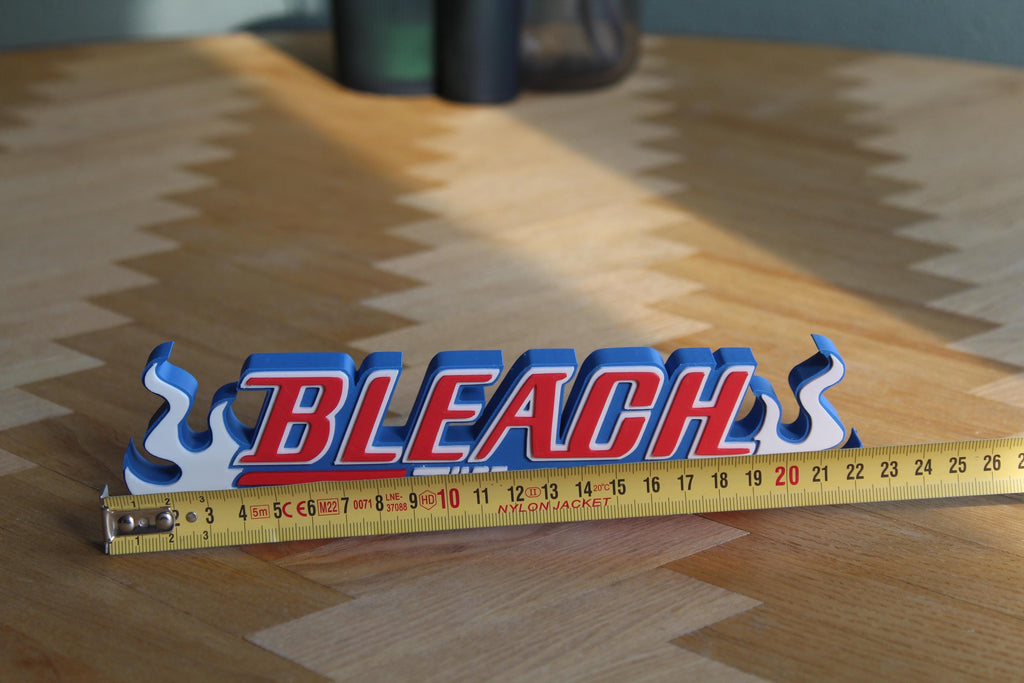 Bleach Logo | Ichigo Kurosaki | Shinigami Symbol | Anime | 3D Druck Figur