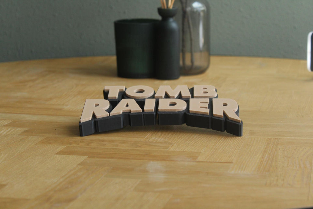 Tomb Raider Logo | Lara Croft | Videospiel | Playstation | 3D Logo