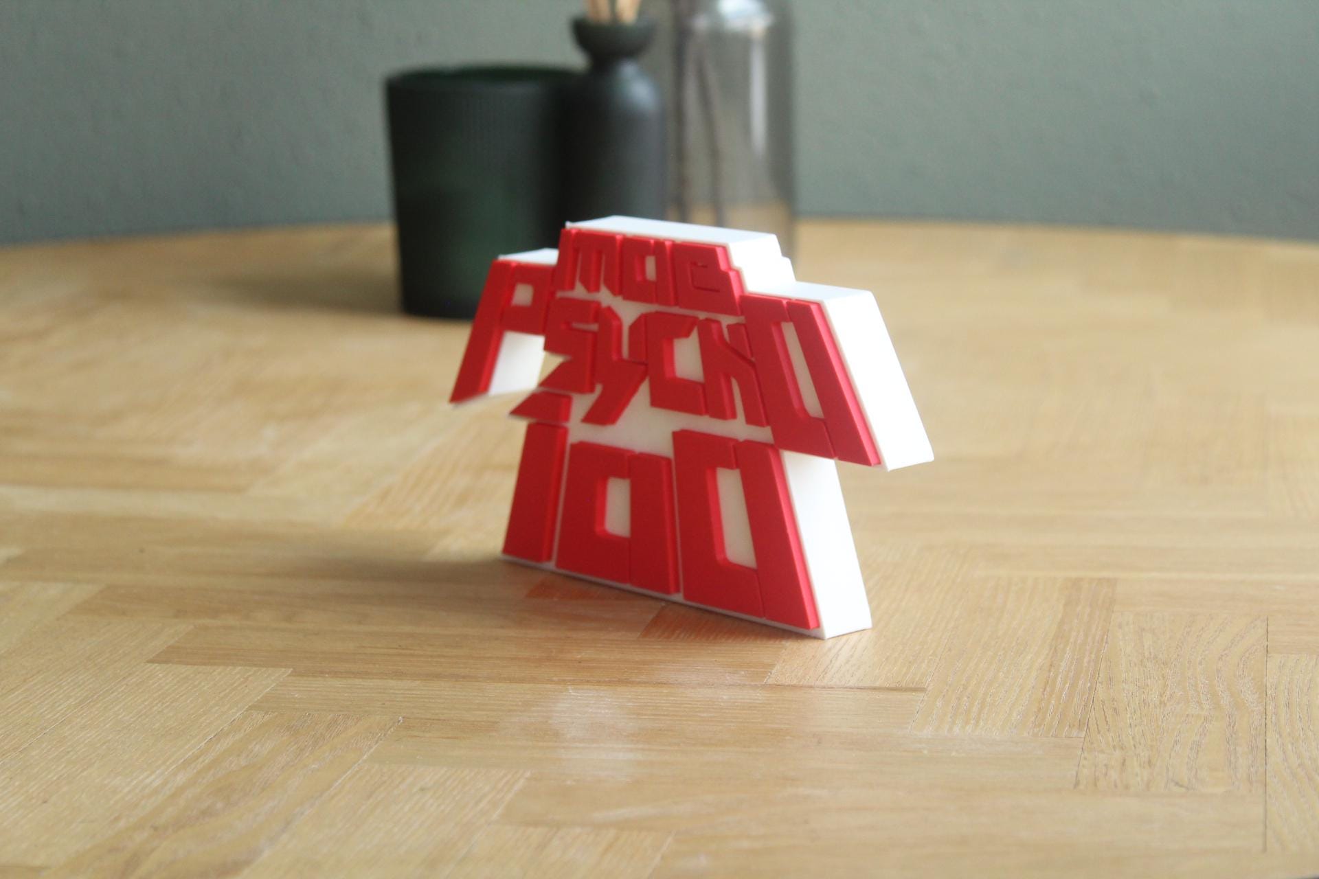 Mob Psycho 100 Logo | Shigeo Kageyama | Anime | Manga | 3D Logo