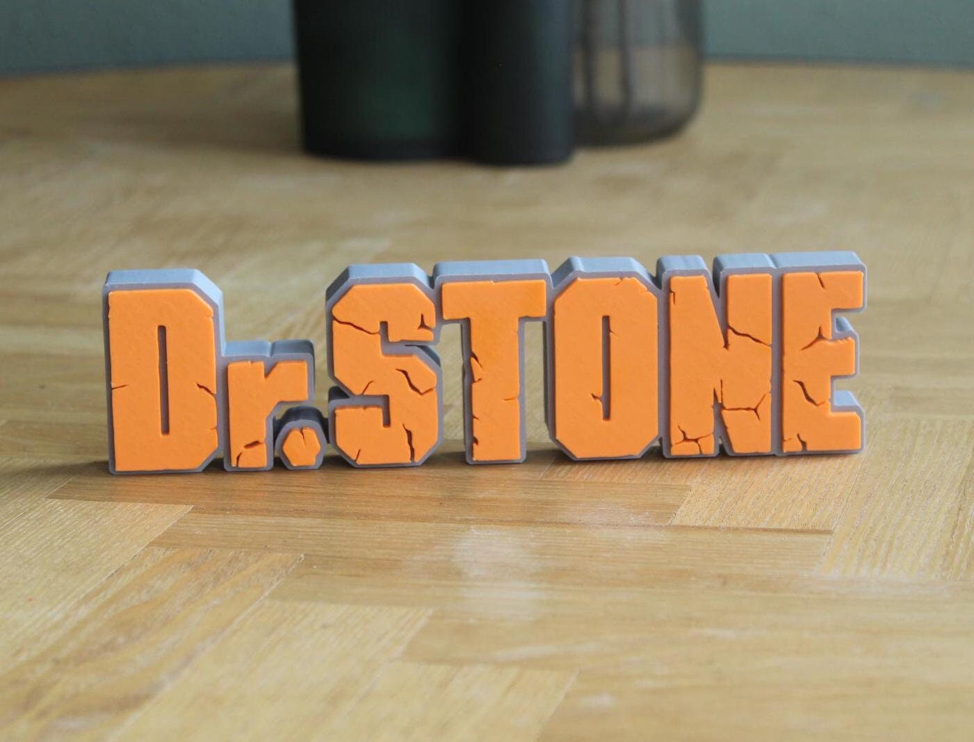 Dr.Stone Logo | Senku Ishigami | Anime | Manga | Serie | 3D-Figur