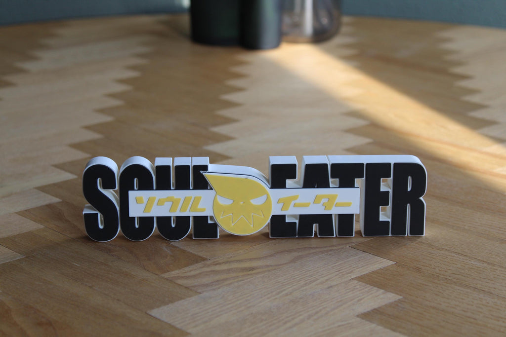 Soul Eater Logo | Maka Albarn & Soul Evans | Shinigami Symbol | Anime | 3D Druck Figur