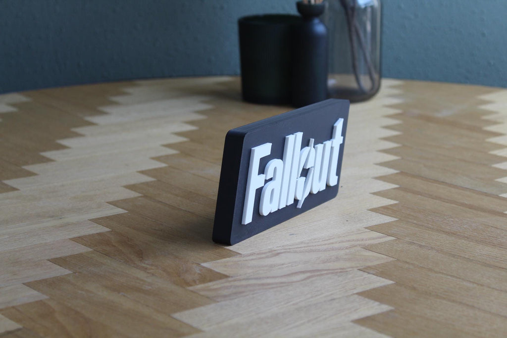 Fallout Logo | Vault Boy | Playstation | Nuka-Cola | Pip-Boy | RPG | 3D Druck Figur