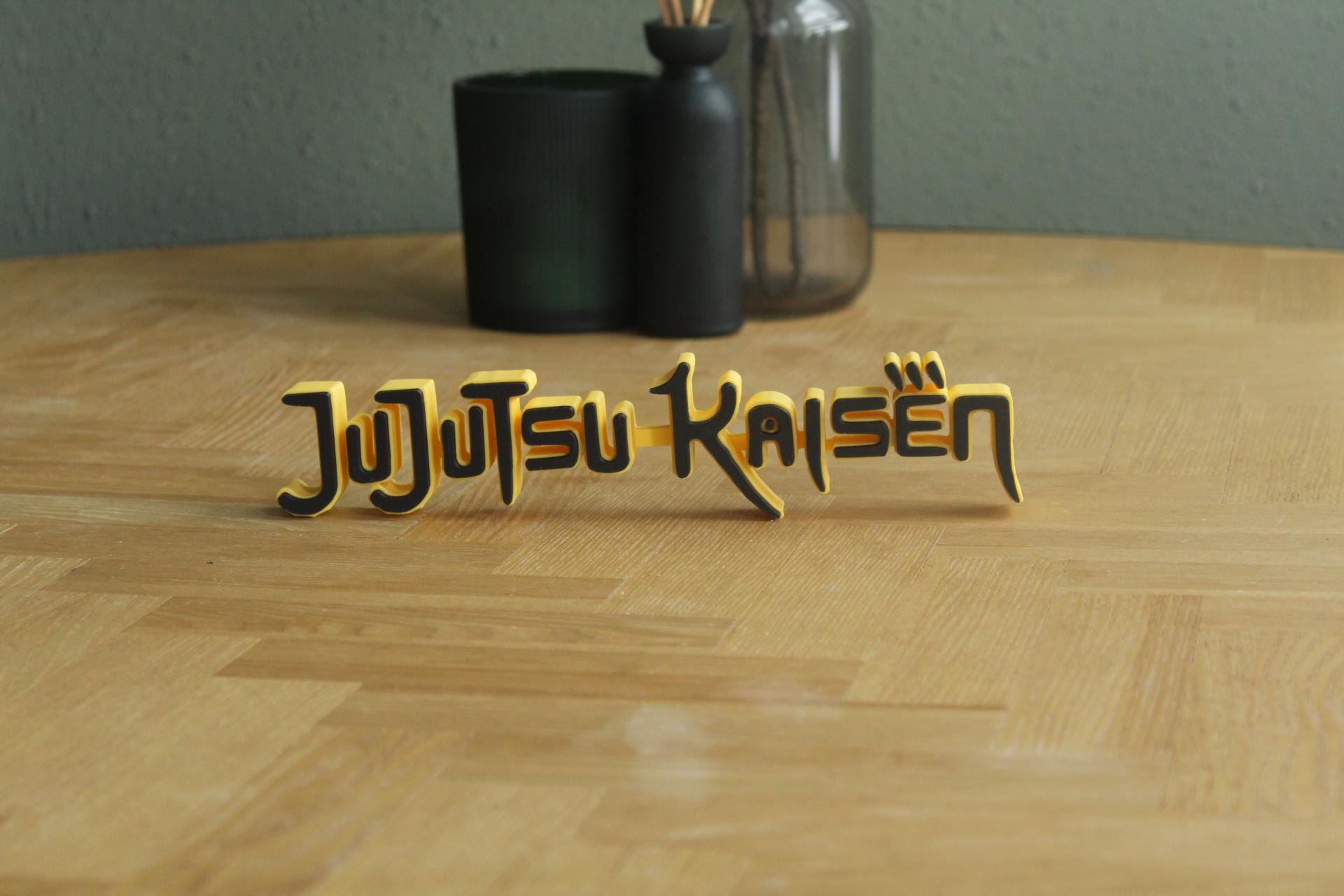 Jujutsu Kaisen Logo | Yuji Itadori | Satoru Gojo | Anime | Manga | 3D Druck Logo