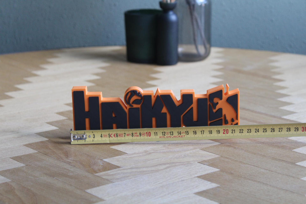 Haikyuu Logo | Shoyo Hinata | Volleyball | Anime | Manga | 3D Druck Logo