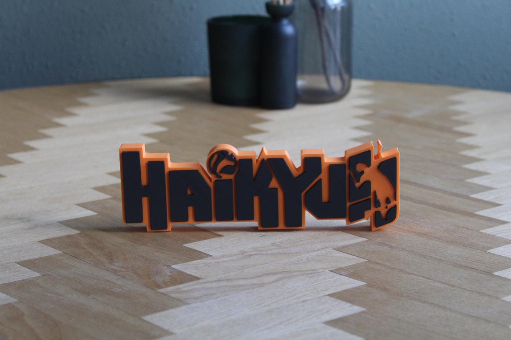 Haikyuu Logo | Shoyo Hinata | Volleyball | Anime | Manga | 3D Druck Logo