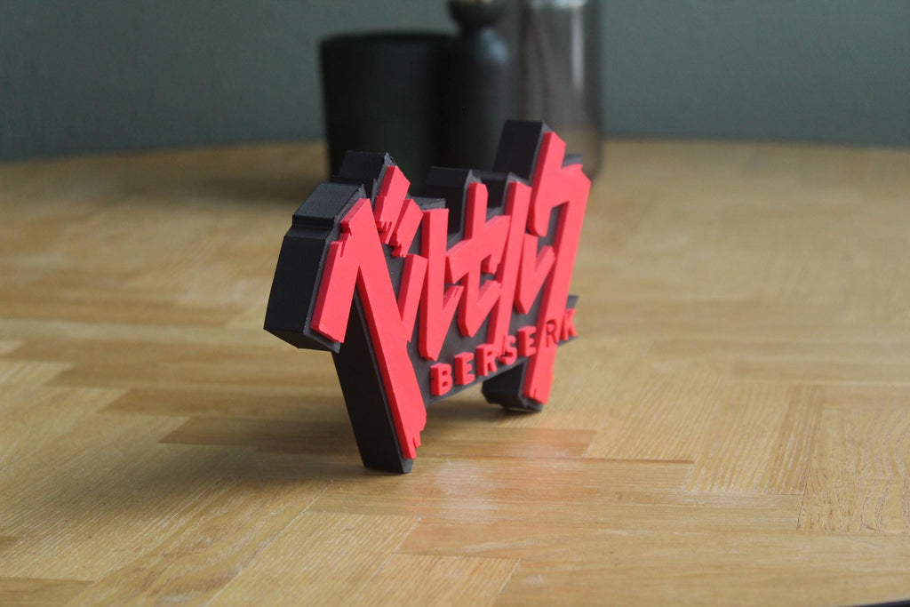 Berserk Logo | Guts | Anime | Manga | Sammlerartikel | Action | 3D Logo