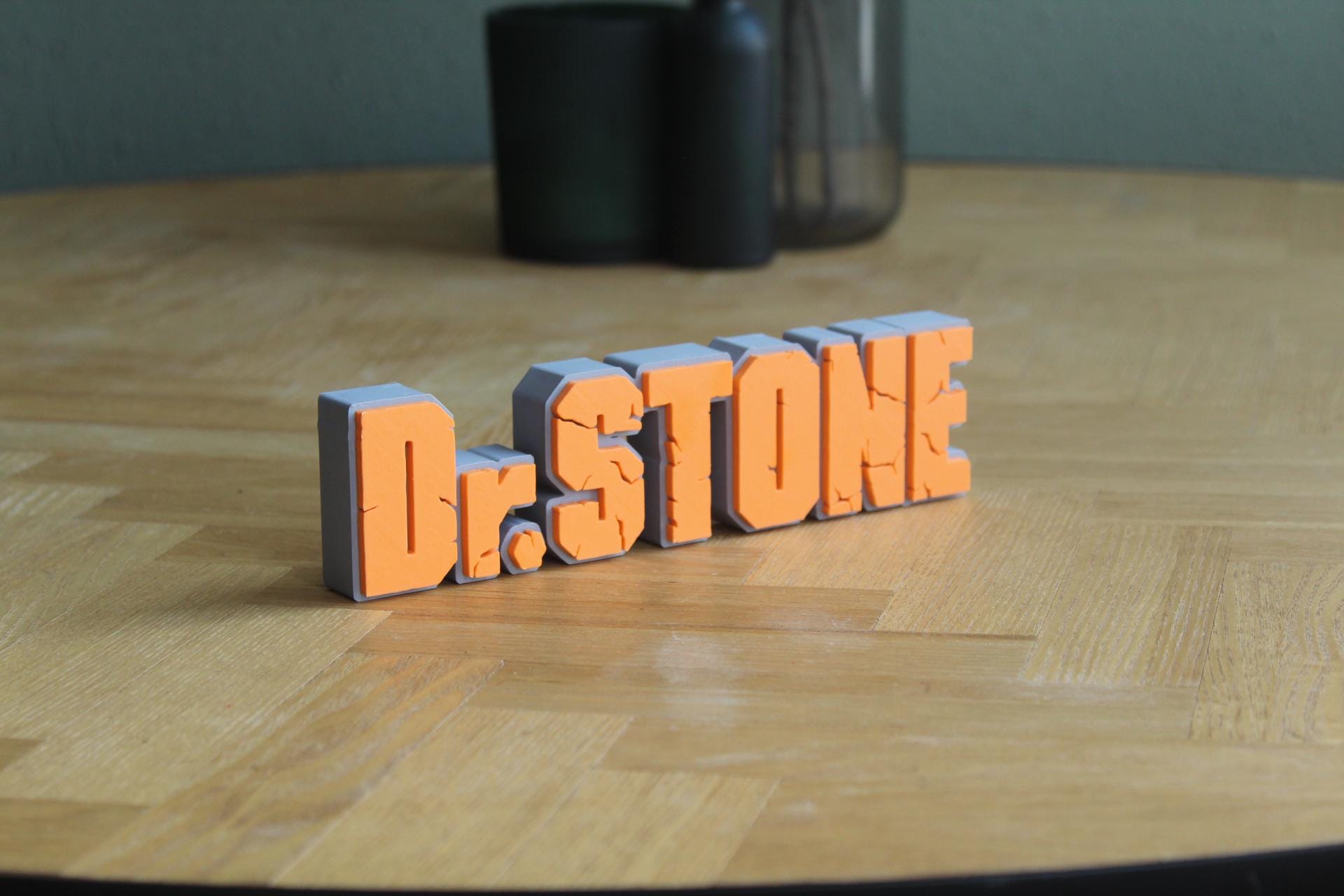 Dr.Stone Logo | Senku Ishigami | Anime | Manga | Serie | 3D-Figur