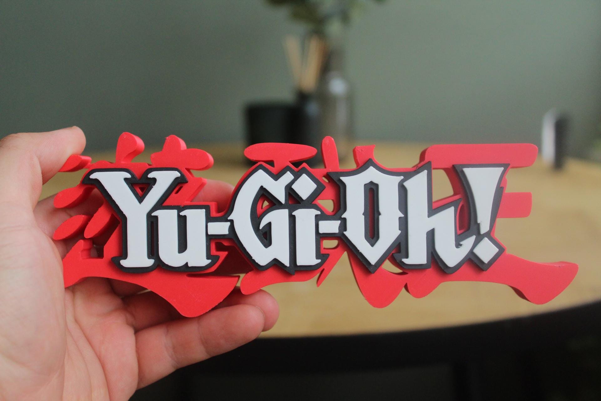 YuGiOh Logo | Yugi Muto | Anime | Manga | Spiel | Kartenspiel | 3D Druck Logo